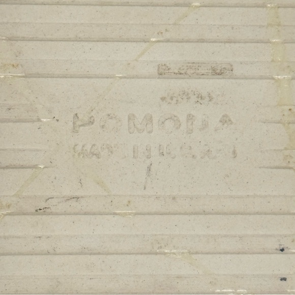 Vintage MCM Pomona Ceramic Tile Co. Abstract Fluid Art, Handmade Frame Trivet - Picture 4 of 6